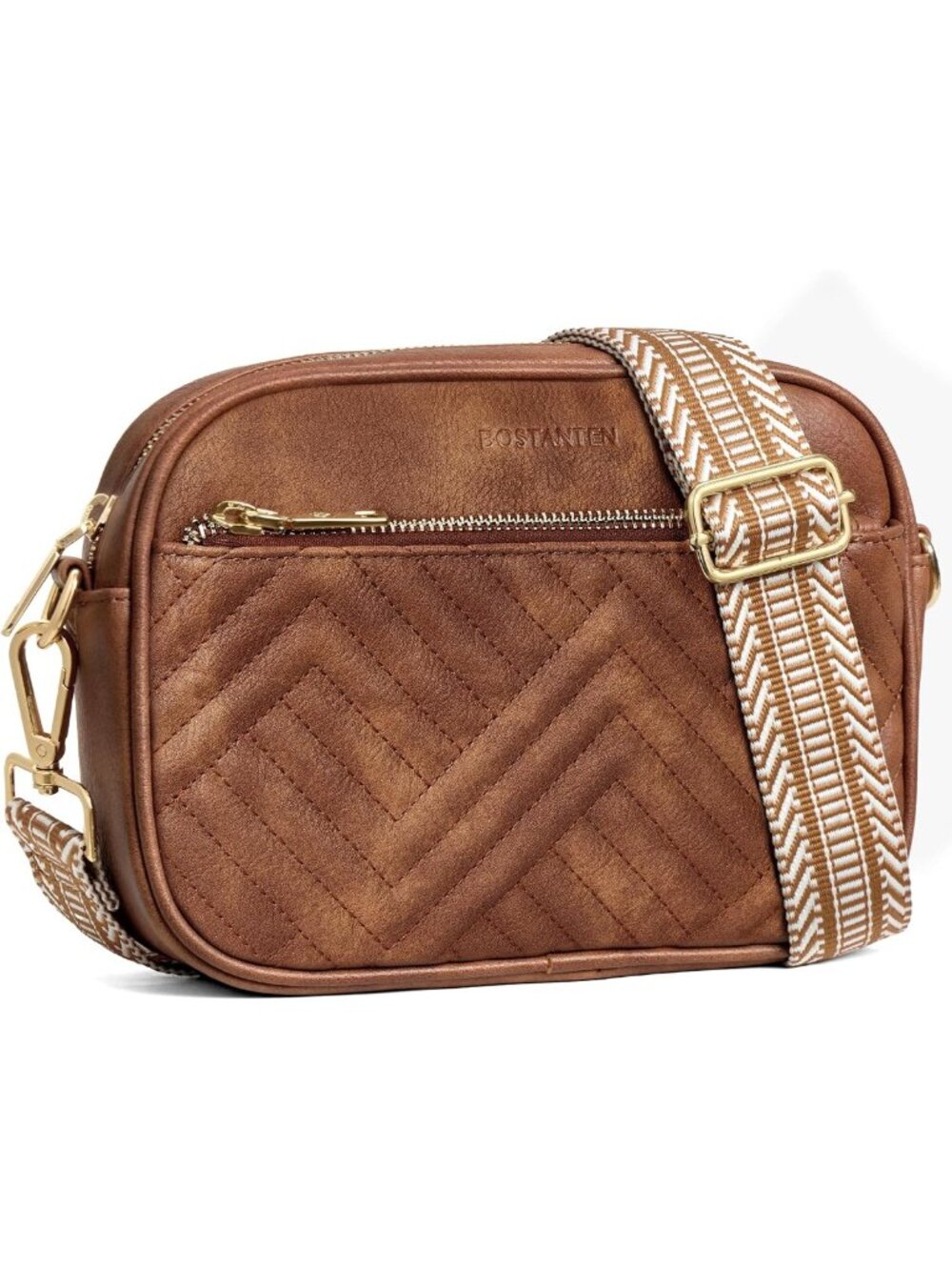 Quilted Small Crossbody Bag for Women | Stylish Vegan Leather Purse